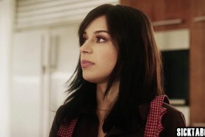 Stepdad has a dirty job for his tiny Latina stepdaughter Aria Valencia