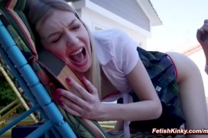 Teen Mackenzie Moss and MILF Jasmine Jae ass fucked in 3some