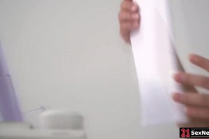 Realtor Melody Petite offers her body to the client