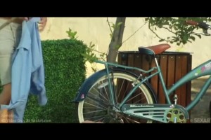 Delightful Presley Hart pleasuring herself before meeting with her lover 