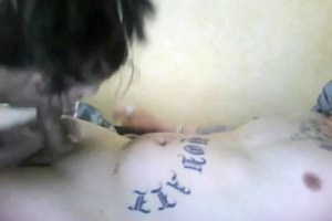 Shy cock loving brunette