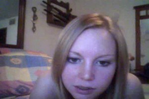 Juicy young teen masturbating on webcam