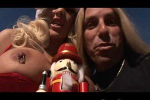 Busty xmas girl getting anal sex