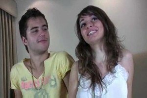 Real life couple pounding smoothly