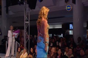 Miss Universe contestant in thong slip