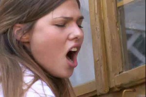 Vilolonist gets fucked outdoors