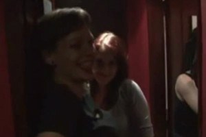 Some russina party girls exposing tits