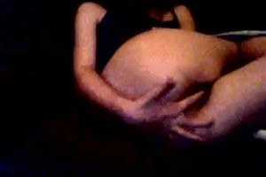 Elena Carric fingering ass and pussy