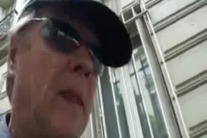 Sultry Black Haired French Double Ripped