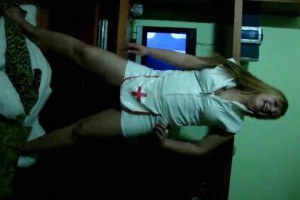 My Gf dress up as nurse