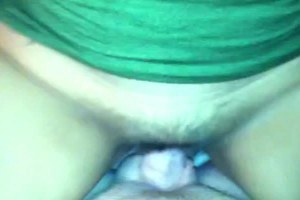 My hairy girlfriend riding me 