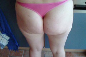 Kerstin Schulz shows ass in tight panties