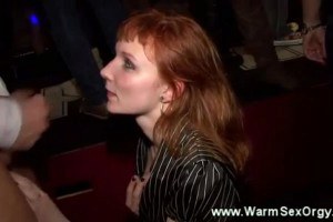 Naughty babes fucking on some party