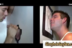 Straight dude gets his stiff rod sucked