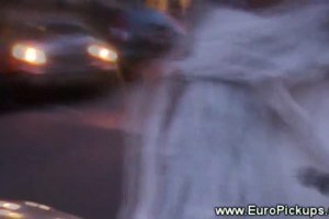 Graceful Swedsih teen taunted for strangers sex for cash