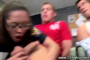 Dirty female cops sucking the inmates