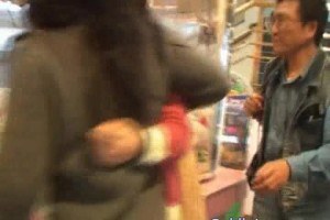 Pretty oriental babes naked during spa bathing