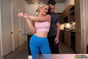 Sporty MILF Slimthick Vic gets wild with this big cock