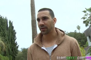 Gorgeous athletic babe roughly fucked