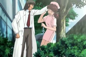 Anime nurse lured by doc