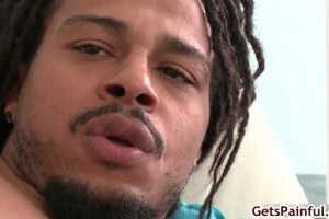 A black stud gets a twinks ass drilled