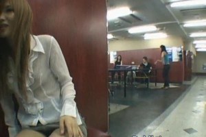 Hot asian doll gets banged in public