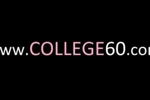 College babes paying twister and hard dongs!