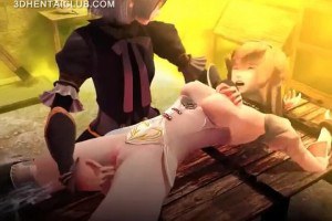 Tied up hentai toyed and squirting