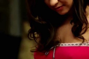 Brilliant brunette teen rubbing her pussy with so much desire