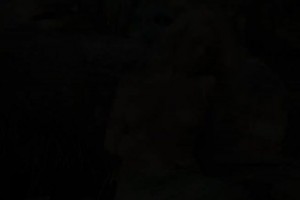 Gorgeous blonde masturbating in nature