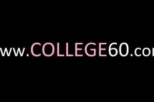 Sweet college beauties fucking around