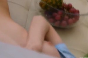 Sexy teenie caught on cam while rubbing on her snatch 