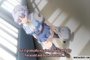 Busty tied up girl nailed