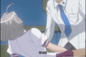 Busty hentai chicks pumped 