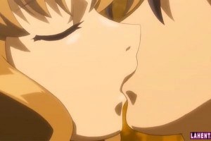 Busty hentai fucked in nature