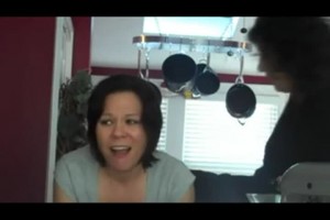 Sexy mature lady gets her ass spanked