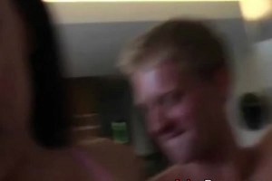 Naughty Asian teen nymphs sucking on dick