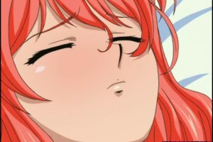 Busty redhead cartoon babe nailed