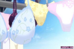 Busty anime craving for hard cock