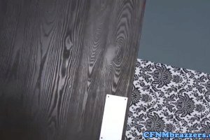 Two busty CFNM brunettes swapping some fresh cum