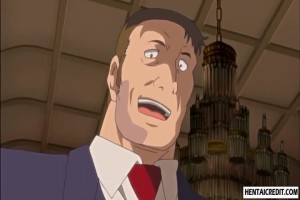 Lovely hentai teen gets her holes fingered