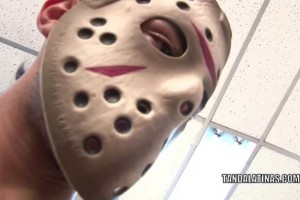 Sexy Latina fucked by a masked man