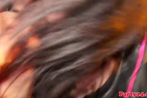 Nice amateur ladies go trashy on a paty