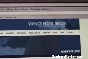 Playboy babes exposed on a show