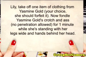 Amateur blonde fucked in group bang