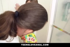 Naughty Alexa gets anal from her stepdad