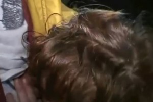 Nasty red head gal fucked