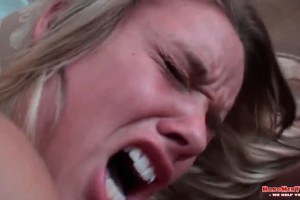 Sexy Allexis  struggling in this anal fuck