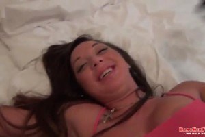 Big ass brunette girlfriend analed