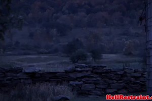 Two bound chicks get punished